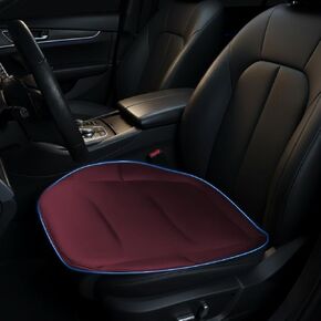 Car Seat Cushion, Thin Seat Cushion 0.78in, Office Chair Cushion, Car Seat Cushions for Driving, Summer Breathable Driver Seat Cushion for Long Sitting Relief, Car Seat Pad(Volcanic Red) in Saudi Arabia