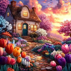 Pink Wine Glass-2 Diamond Art Kits for Adults, Diamond Painting Kits for Adults for Beginners, DIY Diamond Dots Art Kits, 5D Full Round Drill Gem Art Painting Kits for Home Wall Decor, 12x16 inch in Saudi Arabia
