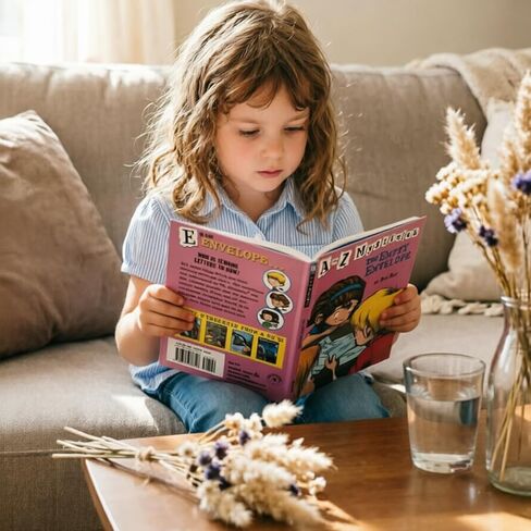 A Library of A to Z Mysteries Book Set Paperback Series Box Complete, Early Childhood Education Materials Reading Books in Saudi Arabia