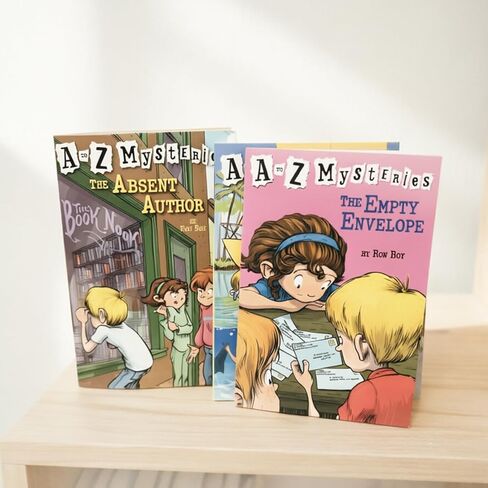 A Library of A to Z Mysteries Book Set Paperback Series Box Complete, Early Childhood Education Materials Reading Books in Saudi Arabia
