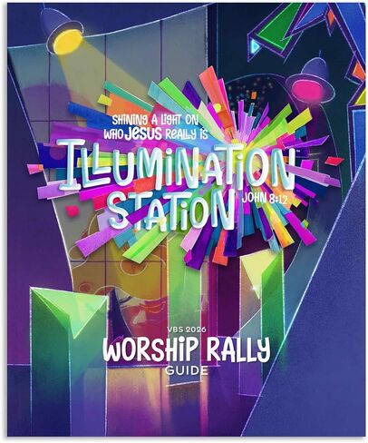 Lifeway Kids VBS 2026 Illumination Station Worship Rally Guide in Kuwait
