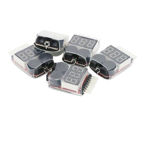 1pcs 1-8S LED Low Voltage Buzzer Alarm Voltage Indicator Tester in Kuwait