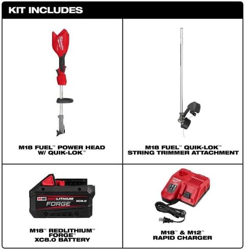 Milwaukee Electric - M18 Fuel String Trimmer W/Quik-LOK KIT in Kuwait