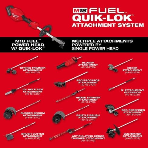 Milwaukee Electric - M18 Fuel String Trimmer W/Quik-LOK KIT in Kuwait