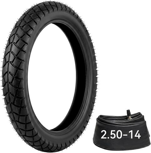 2.50-14 Dirt Bike Tire and Inner Tube Set 60/100-14 Tires with Tubes for Dirt-Pit Bike Off Road Motocross Motorcycle in Saudi Arabia