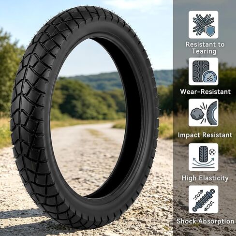 2.50-14 Dirt Bike Tire and Inner Tube Set 60/100-14 Tires with Tubes for Dirt-Pit Bike Off Road Motocross Motorcycle in Saudi Arabia