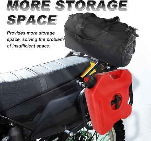 Xitomer Luggage Rack Fit for KLX250 KLX250S KLX250SF KLX300 KLX300SM 2009-2026 Rear Rack & Side Pannier Rack Motorcycle Support Rack in Kuwait