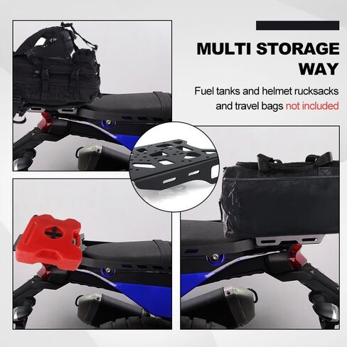 Xitomer Luggage Rack Fit for KLX250 KLX250S KLX250SF KLX300 KLX300SM 2009-2026 Rear Rack & Side Pannier Rack Motorcycle Support Rack in Kuwait