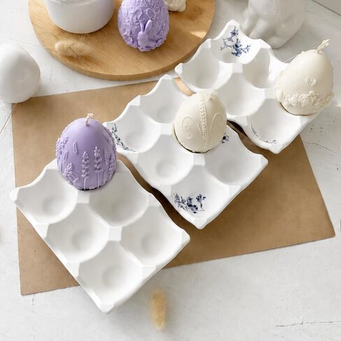 Silicone Egg Holder Mold – Wavy Egg Tray Mold for Resin, Plaster & Concrete DIY Decor, Egg Storage Organizer Casting Mold – Form Me in Saudi Arabia