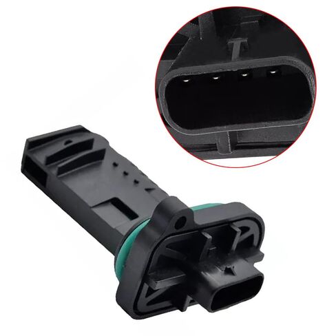 Automotive Mass Air Flow Meter Sensor, Mass Air Flow Sensor, 13627602038, MAS4581 Compatible with BMW 2 Series MPV F46 2016-2018, 4 Pins 1PC in Kuwait