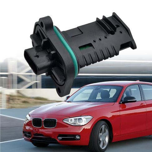 Automotive Mass Air Flow Meter Sensor, Mass Air Flow Sensor, 13627602038, MAS4581 Compatible with BMW 2 Series MPV F46 2016-2018, 4 Pins 1PC in Kuwait