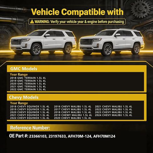 مستشعر تدفق الهواء الشامل MAF متوافق مع Chevy Equinox Malibu GMC Terrain 2016 2017 2018 2019 2020 2021 2022 1.5L 4L، يستبدل #23366103 in Kuwait