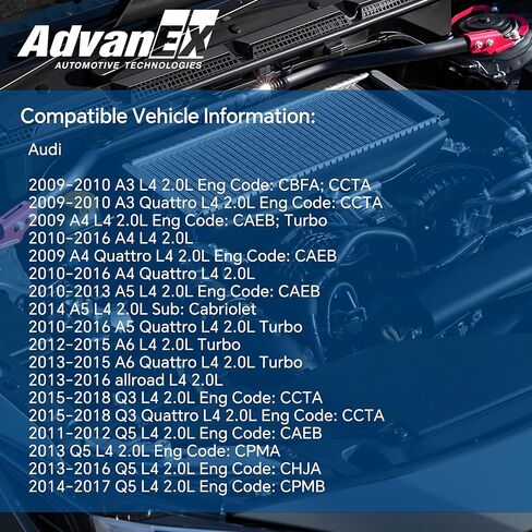 06J906461D مستشعر تدفق الهواء الشامل MAF متوافق مع موديلات Audi A3/A4/A5/A6/Q3/Q5 & Quattro، 2013-2016 allroad يستبدل AF10480 in Kuwait