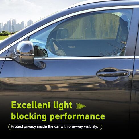 2PCS Car Window Shade, Foldable Side Window Sun Shade, Baby Side Window Car Sun Shades, Sun Shield for UV & Heat Protection, Universal Fits Most Cars, Trucks, SUVs (Black) in Kuwait