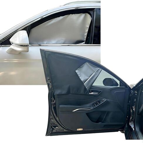 Car Side Window Sun Shades, 4pcs Magnetic Sunshades Privacy Curtains, for Privacy, Baby Care, Camping & Road Trips, for SUV, Sedan & Trucks in Saudi Arabia