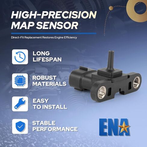 ENA Manifold Absolute Pressure Sensor Compatible with 2012-2024 Toyota Lexus Scion Corolla Prius AWDe Prius Prime RAV4 CHR C HR Camry Avalon Corolla iM ES300h NX300h iM Replacement for AS629 in Kuwait