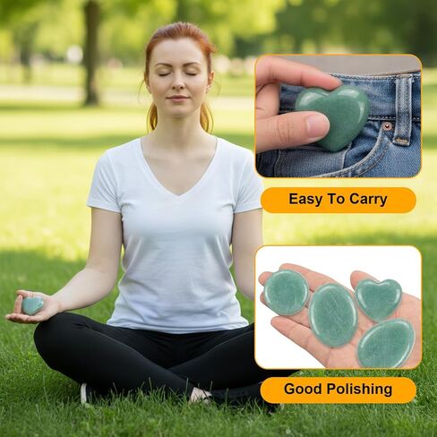 Jeffdad Thumb Worry Stone Resin Molds, Pocket Stones Resin Molds Oval Heart Silicone Mold for Men Women DIY Reducing Stress Stones Resins Casting in Saudi Arabia