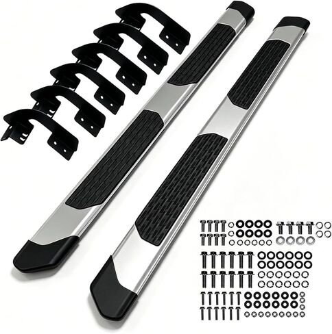 Running Boards for 2009-2018 Dodge Ram 1500 Crew Cab (Including 2019-2024 Classic),2010-2026 Ram 2500 3500 6.5" Side Step S/S Carbon Steel Side Steps in Saudi Arabia