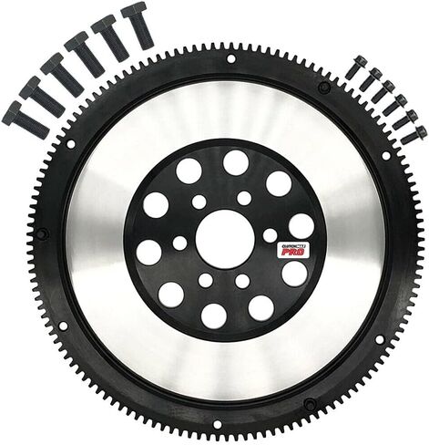 طقم القابض ClutchMaxPRO Performance Stage 1 مع دولاب الموازنة Chromoly متوافق مع 1999-2006 VW Volkswagen Beetle Golf Jetta 2.0L AEG BEV (CP17146HDLSF-ST1) in Kuwait