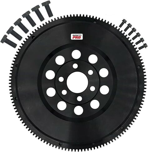طقم القابض ClutchMaxPRO Performance Stage 1 مع دولاب الموازنة Chromoly متوافق مع 1999-2006 VW Volkswagen Beetle Golf Jetta 2.0L AEG BEV (CP17146HDLSF-ST1) in Kuwait