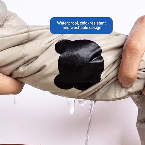 10 Sheets Down Jacket Repair Patch Kit - DIY-Friendly Instant Repair Patches with Customizable Design, Pre-Cut Self-Adhesive Waterproof Ripstop Nylon Fabric for Puffer Jackets, Outdoor Gear, Tents in Kuwait
