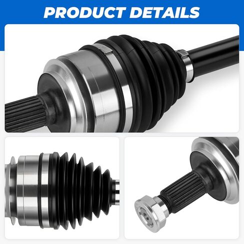 مجموعة عمود المحور الأمامي من TadaMark مكونة من قطعتين تناسب Honda Civic 2.0L 2016-2021 (لموديلات EX LX LX-P فقط)، من أجل ناقل CVT الأوتوماتيكي FWD فقط، استبدال السائق الأيسر وجانب الراكب الأيمن لـ NCV36146 in Kuwait