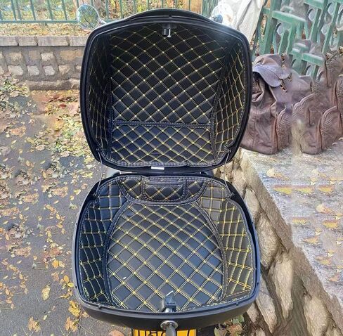 For Vespa GTS300 GTS 300 Rear Tail Box Pad Cargo Trunk Luggage Box Inner Container Tail Case Liner Sprint Primavera Storage Bag Protector (Upper+Bottom) in Saudi Arabia