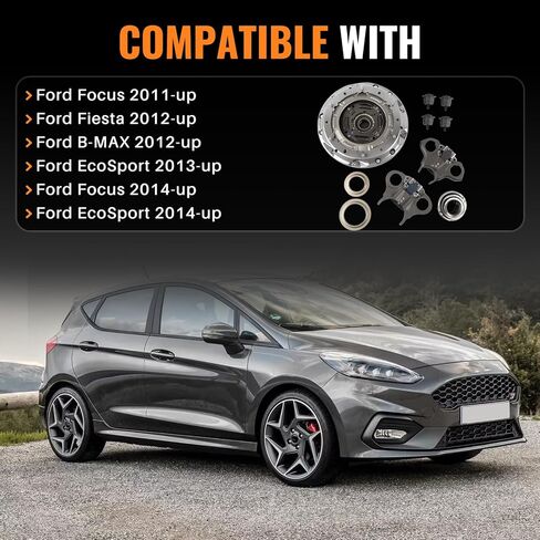 DPS6 6DCT250 Transmission Clutch Kit with Clutch Compatible with 2011-up Ford Focus Fiesta B-MAX EcoSport Replace 602000800 in Saudi Arabia