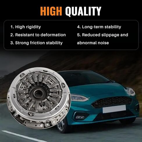 DPS6 6DCT250 Transmission Clutch Kit with Clutch Compatible with 2011-up Ford Focus Fiesta B-MAX EcoSport Replace 602000800 in Saudi Arabia