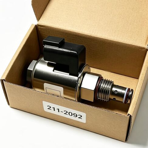 12V Solenoid Valve 211-2092 2112092 Fikowjs Compatible with CAT 924G 924GZ 924H Loader in Kuwait