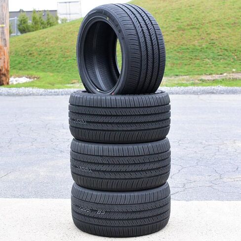 Set of 4 (FOUR) Atlas Force UHP All-Season Truck/SUV High Performance Radial Tires-255/50R19 255/50/19 255/50-19 107Y Load Range XL 4-Ply BSW Black Side Wall UTQG 520AAA in Kuwait