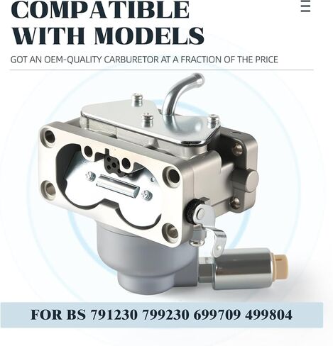 المكربن لـ B&S 791230 799230 699709 499804 20 21 22 23 24 25 HP محرك V-Twin Carb لجون D MIA10632 L118 L120 LA130 LA135 استبدال 405777 406777 407677 407777 441777 جرار جزازة العشب in Kuwait