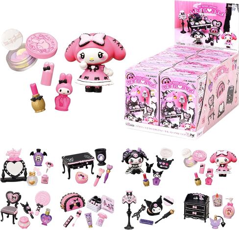 Hamee RE-Ment Hello Kitty and Friends Blind Box Diorama Miniature Figure Set for Birthday Gift, Party Favor, Collectible Figurine, Sanrio Fan (Cinnamoroll Style Shop) - 1 Pc. Mystery Set in Kuwait
