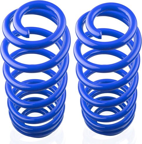 929-930 1"-3" Lift Rear Heavy Duty Coil Springs Compatible with 2000-2023 Escalade/Avalanche/Suburban/Tahoe/Yukon XL, Provide Extra 100% Load Capacity, Black in Saudi Arabia