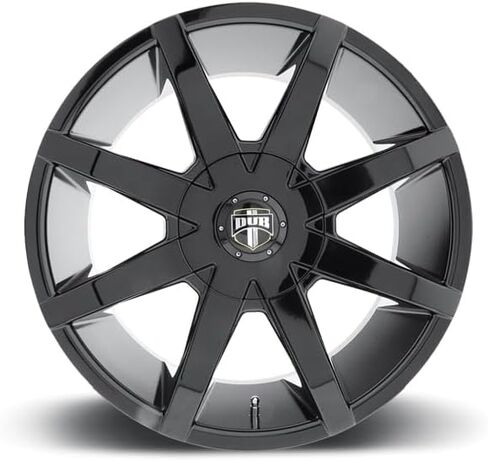 Dub S110 Push 20x8.5 5x114.3/5x127 +30mm Gloss Black Wheel Rim in Saudi Arabia