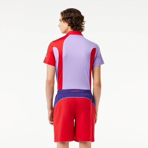 Lacoste Mens X Novak Djokovic Colorblock Shorts in Saudi Arabia