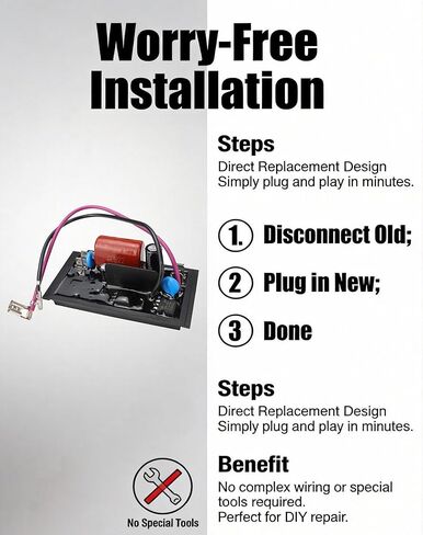 Flecto 20585GS Voltage Regulator for Briggs & Stratton Generator, AVR Replacement for 2058566 991-3465-00, Generator Power Output Regulator for Stable Voltage Control in Saudi Arabia