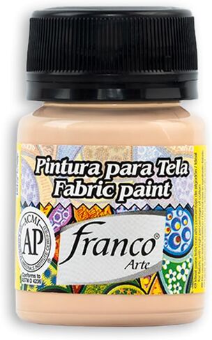 Fabric Paint – Non-Toxic – Permanent Color for Clothes and DIY Fabric Projects. Sand 1 U.S fl oz in Kuwait