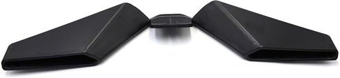 Motorcycle Side Wind Fin Motorcycle Side Spoiler Front Fairing Aerodynamic Winglets For MT09 MT-09 SP MT 09 mt09 2024 2025（Black） in Kuwait