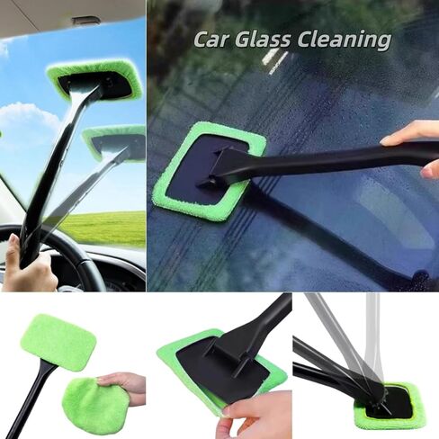 21Pcs Small Cleaning Brush Set for Car Glass & Gap Crevice Cleaning - Window/Door Tracks, Bathroom Sink, Mirrors, Window Sills, Sliding Doors, Shower Door Tracks in Saudi Arabia