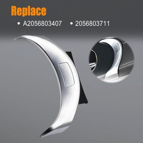 Front Console Cover Armrest Release Button Compatible with 2015-2020 Mercedes-Benz C300 C350E C400 W253 GLC200 Replace A2056803407 2056803711 in Saudi Arabia