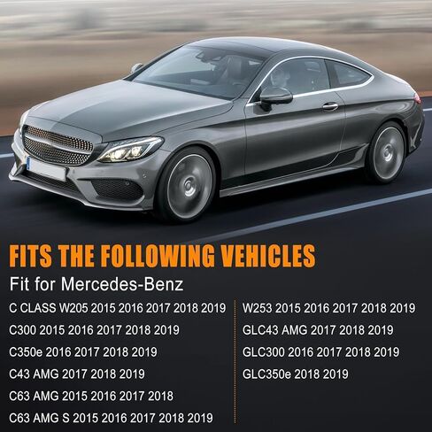 Front Console Cover Armrest Release Button Compatible with 2015-2020 Mercedes-Benz C300 C350E C400 W253 GLC200 Replace A2056803407 2056803711 in Saudi Arabia