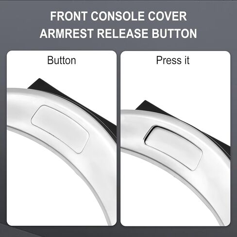 Front Console Cover Armrest Release Button Compatible with 2015-2020 Mercedes-Benz C300 C350E C400 W253 GLC200 Replace A2056803407 2056803711 in Saudi Arabia