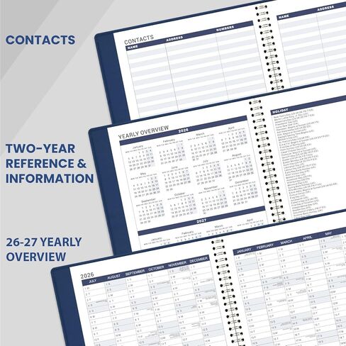 2025 Weekly Appointment Book - Daily Hourly Planner 2025 from JAN 2025 - DEC 2025, 8.4" x 10.6", 15-Minute Interval, Flexible Soft Cover in Saudi Arabia