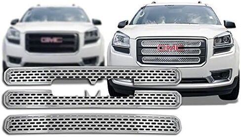 Premium OEM Style Chrome Grille Overlay Insert for 2013-2016 GMC Acadia SL, SLE1, SLE2, SLT1 in Saudi Arabia