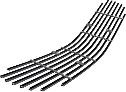 Off Roader eGrille Premium Stainless Steel Black 8x6 Horizontal Billet Grille Compatible with Chevy Camaro 1998-2003 Main Upper BGC-8C3993W in Kuwait