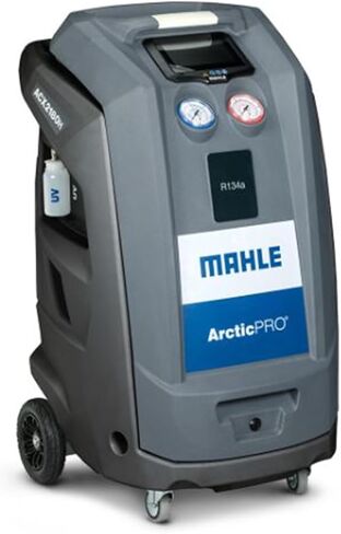 Mahle ACX2150 ArcticPRO R134a آلة خدمة استعادة التيار المتردد وإعادة الشحن وإعادة التدوير، شاشة LCD تعمل باللمس سعوية مقاس 7 بوصات، واجهة مستخدم بديهية، معرف سائل التبريد، حقن صبغ بالأشعة فوق البنفسجية، تطبيق الهاتف المحمول الذكي in Kuwait