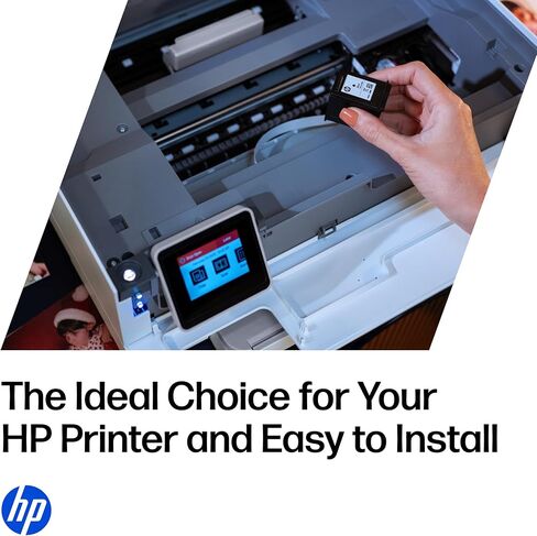 خرطوشة حبر سوداء عالية الإنتاجية HP 63XL/65XL - عبوتان وخرطوشة حبر ثلاثية الألوان مقاس 63/65| يعمل أمبير؛ ديسك جيت 1100، 2100، 2600، 3600؛ الحسد 4500، 5000؛ سلسلة أوفيس جيت 3800، 4600، 5200|B7RT5AA in Kuwait