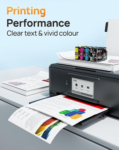 مجموعة خراطيش الحبر E-Z 950XL و951XL مجموعة بديلة متوافقة لخراطيش الحبر HP 950 951 حزمة كومبو 950XL 951XL تستخدم مع OfficeJet Pro 8600 8610 8615 8620 8625 8100 8630 8660 (4 عبوات) in Kuwait