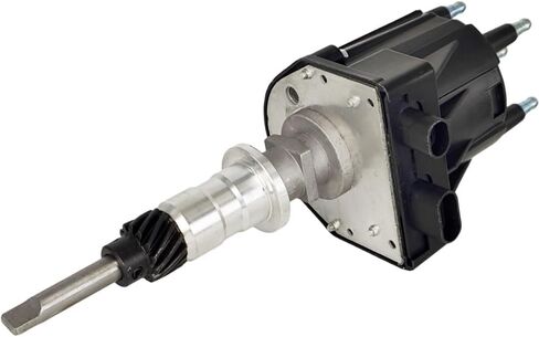 EZROAD Ignition Distributor 817377 1103782 Compatible with Hyster Forklift H60XM for MerCruiser OMC Volvo Penta 3.0L 4 Cylinder Compatible with GM Delco EST Engine 1331330 986653 in Kuwait